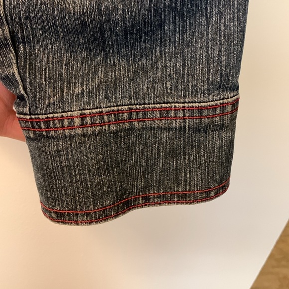 Destiny Blue Denim Jacket Red Trim Size 2X - Picture 9 of 12